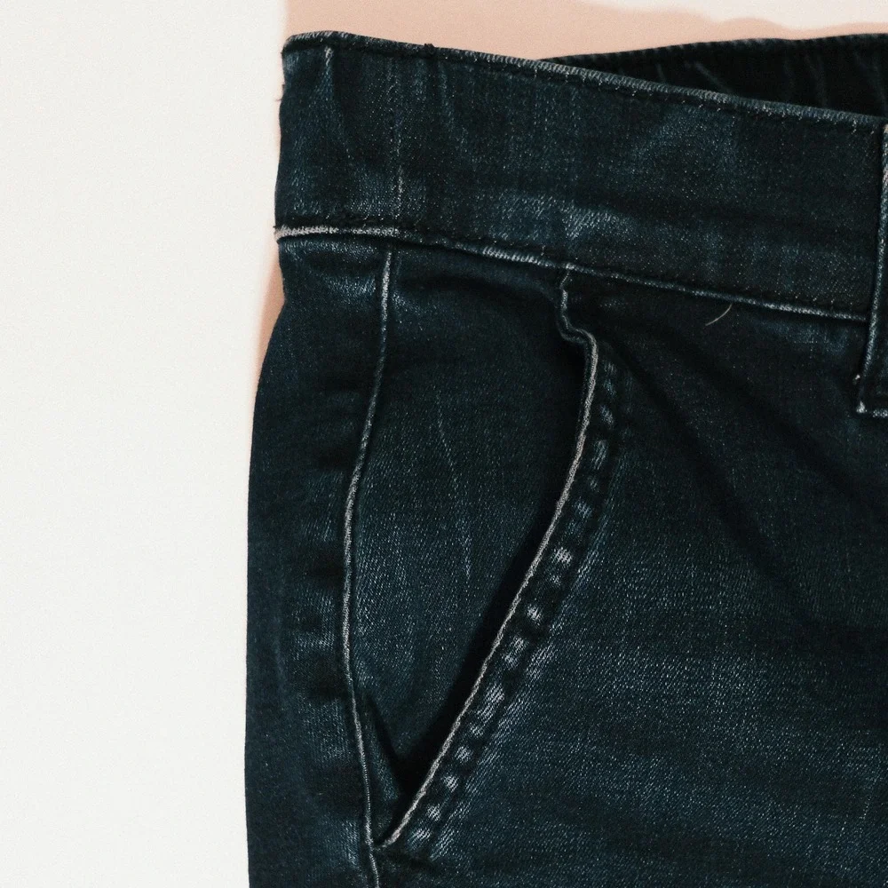 Torrid Jeans Womens 18W Blue Drawstring Weekend‎ Boyfriend Plus Size 1 - Picture 5 of 13